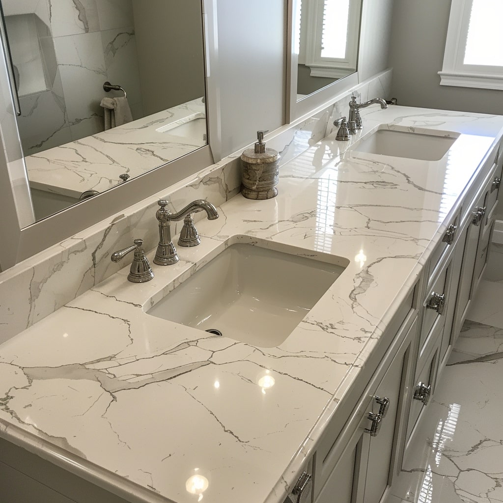 Bathroom Countertop Installation