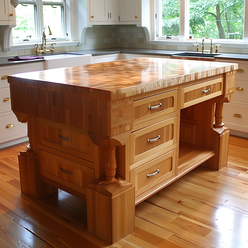 Kitchen Island Installation