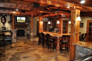 Traditional Basement Remodels